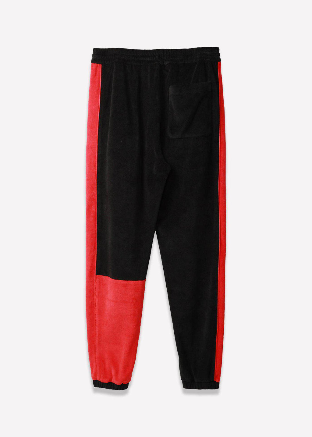 Blank State Men's Velour Team Pants in Black: