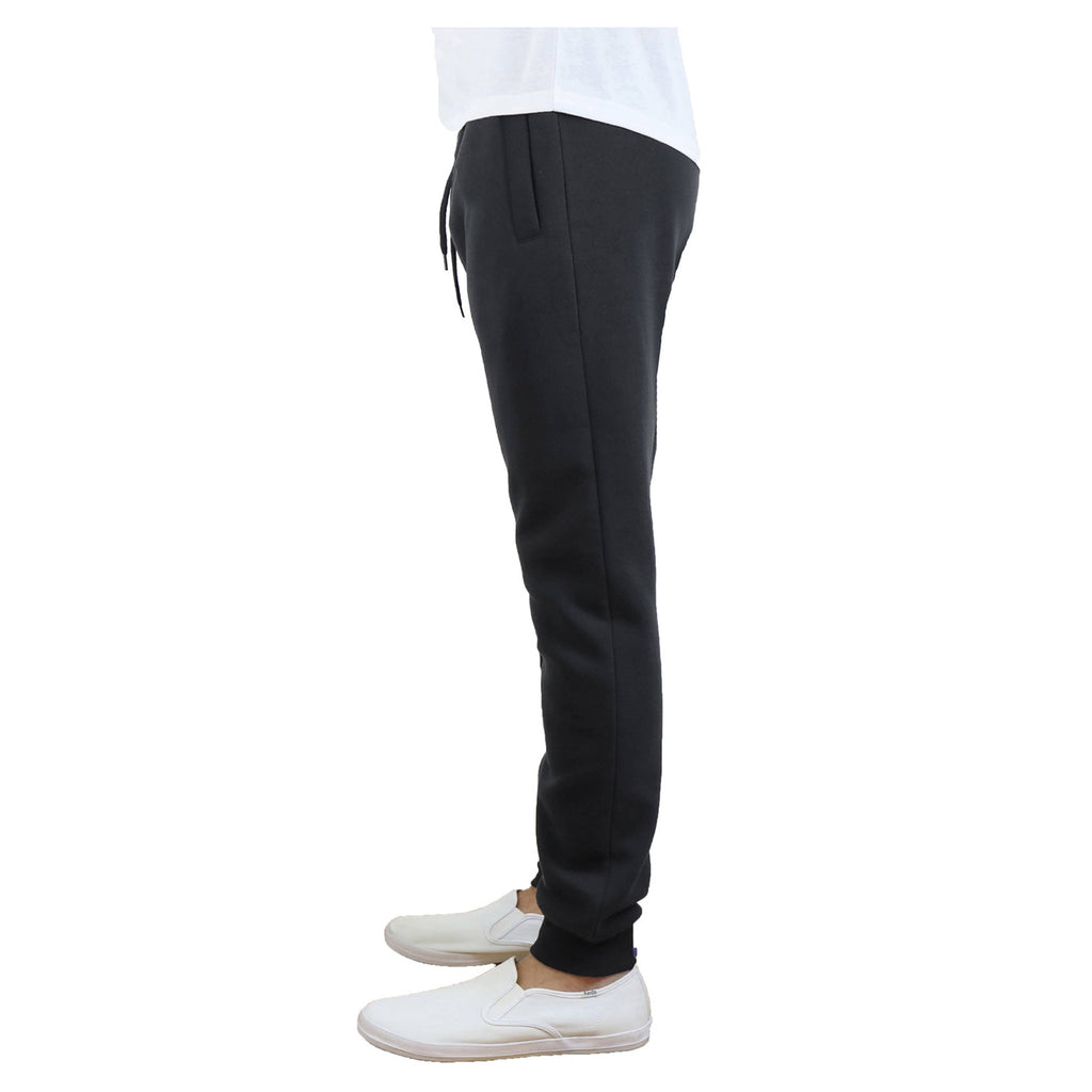 Men's Premium Fleece Jogger Sweatpants : Black