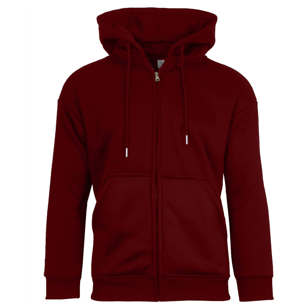 Men's Sherpa-Lined Full Zip Hoodie