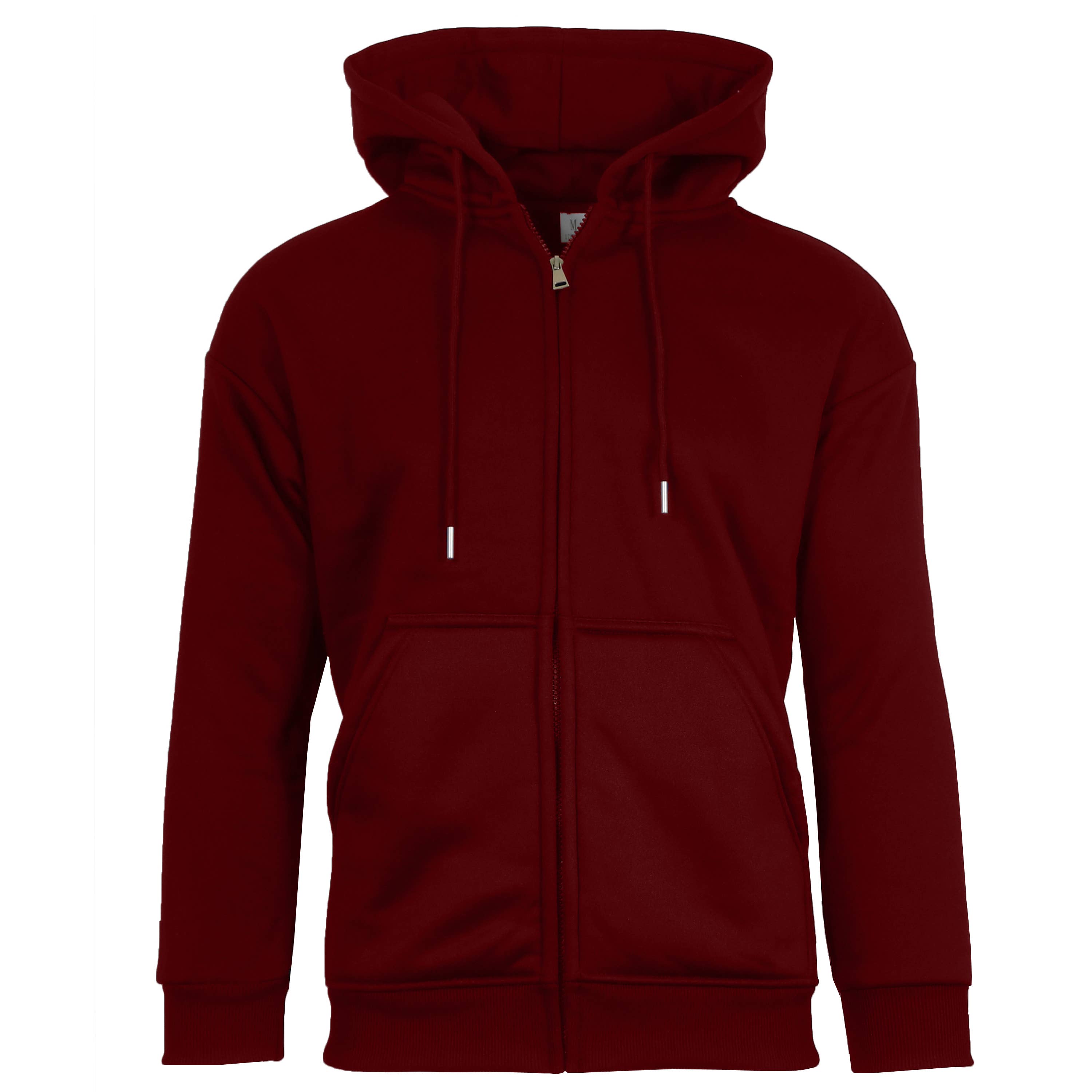 Men's Sherpa-Lined Full Zip Hoodie