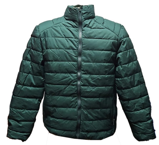 Men's Microfiber Puffer Jacket Green