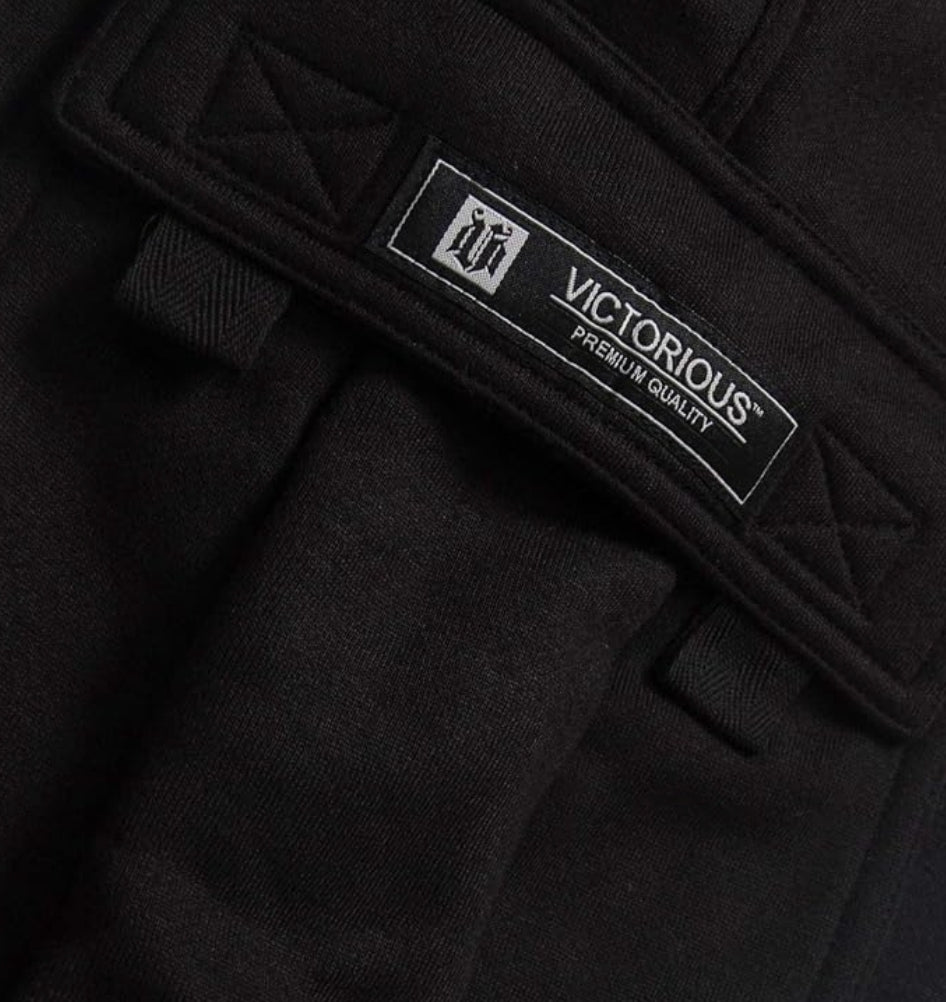 Men Fleece Heavyweight Cargo Sweatpants