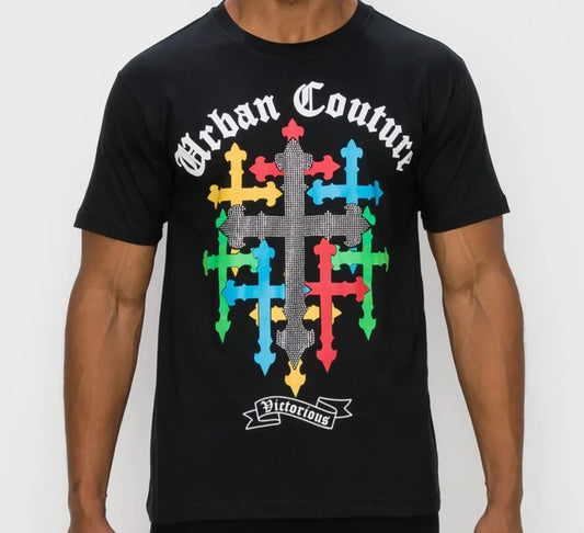 Cross Urban Couture T-shirt Black
