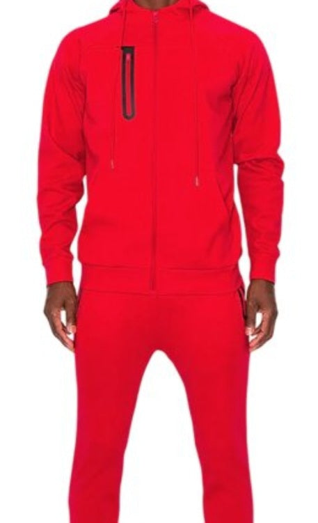 Oyster Guy Tracksuit Red
