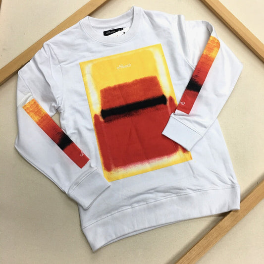 Spray Paint On Velour Sweatshirt